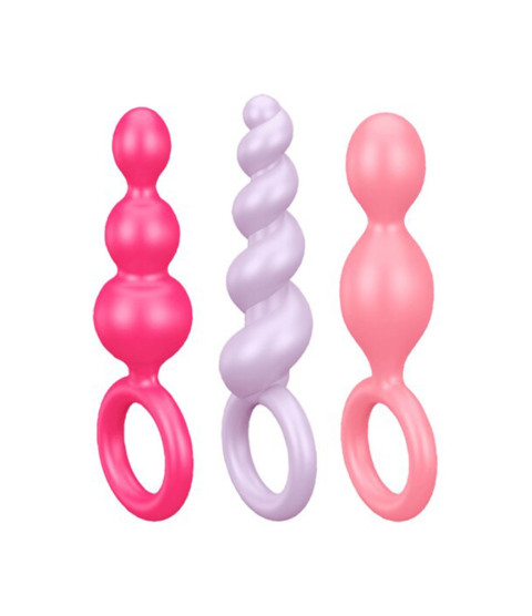 Coffret 3 plugs satisfyer couleur Booty Call - CC597160